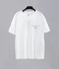 Herren T-Shirts runder Nacken bestickter und bedruckter Polarstil Sommerkleidung mit Street Pure Cotton T-Shirts R 22s