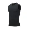 Herentanktops brede schouderband Vest Zomer sport