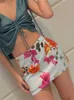 Skirts Women Mini Skirts Floral Print Holiday Short Skirt for Beach Sexy Casual Summer Holiday Clothes Y240420