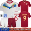 2024 Venezuela Soccer Courseys Kids Kit 24/25 National Engure Shirt Men Home Red Away White Camisetas Copa Cordova Soteldo Rincon Bello Sosa Rondon