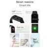 Armband Ny smart armband C11 Fitness Tracker 1,47 tum skärm hjärtfrekvens Blodtryck Syreövervakning IP67 Vattentät smartband