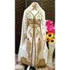 Ethnic Clothing African Dress Fancy Abaya Dubai Caftan Formal Beaded Moroccan Kaftan For Women