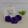 Decoratieve bloemen kunstmatige zijden roos kop diy decor wijnbloem muur bruiloft feest decoratie goud voor