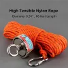 Accessories Double Sided 300500kg Magnet Fishing Kit Neodymium Magnets Rope Claw Gloves Glue Plastic Shovel Bag Magnetic Recovery Saage