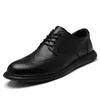 Casual Shoes Classic Brand Men's Genuine Leather Autumn Winter Cotton Work Outdoor Business Low Top