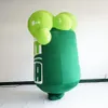6m 20ft high Inflatable Bottle Costume With Short Plush For City Stage Event Inflatable Suit For Inflatables Decoration