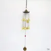 Decoratieve beeldjes Antieke 10 koperen legering Bellen 60 cm lange antirust windt ruit deurwerven hangen home decor Bell verjaardag geschenken