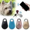 Husdjur smarta mini GPS-tracker anti-Lost Bluetooth Tracer för Pet Dog Cat Keys Wallet Bag Kids Trackers Finder Equipment