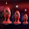 Tappo anale di dimensioni enormi adulti giocattoli sexy sexy dildo ano espander silicone buttplug nessun tappo di testa morbido con odore con una forte aspirazione