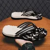 Slippers Flat-heeled Hawaiian Men Health Gold Sandals Shoes Novita 2024 Sneakers Sports Loafer'lar Losfers Drop