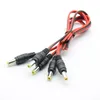 جديد 2024 5pcs dc power cable cable 12v plug plug dc cable cable compter compter for cctv camera dc plug 5.5/2.1mm 5.5x2.1 for 12V dc for