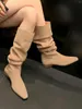 Botas Danxuefei Feminino de Camurda Natura