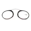 Ienjoy Pince-Nez Nose Clip Reading Glasses Magnifier Glasse Men Maginifice Portable Legless Glasses TR90ポータブル240415