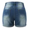 Jeans pour femmes femmes Summer Short sexy slim short short denim Pantalons de jean coupés en détresse étendue stretwear