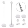 Party Decoration 1/2set Adjustable Balloon Column Stand Kit Metal Ballon Holder Base Wedding Birthday Baby Shower Christmas