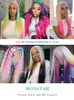 13x4 13x6 360 613 Honey Blonde Color Lace Fronteiro perucas de cabelo humano para mulheres transparentes perucas frontais retas brasileiras 240409