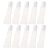 Bouteilles de rangement 10 pcs tube vide de tuyau de glaçure à lèvres mascara transparent pour les cils volume de glaçage tubes gloss