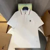 Business Business Polos Męska koszulka designerka R-koszulka haftowane litery wysokiej jakości koszulka krótkie rękawowe TEES Casual Tees Unisex 5 Kolor Opcje Europejski rozmiar XS-L