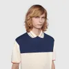 Heren G 21SS Kleurblok Geborduurd Logo Polo shirt Korte mouw 55 88 560560517 Zomermensen Designers Fashion Tops Mans Casual Chest Letter Shirt Street Shorts