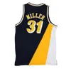 Reggie Miller genähte Basketballtrikots 1994/95 95/96 Hartharterklassiker Retro Fans Jersey Männer Jugend Frauen S-6xl