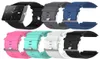 Titta på band Eieuuk justerbar ersättning mjuk silikonband sporttillbehör armband för Sony Universal Smartwatch 2 SW29714229