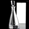 Questões de quadril Crystal Glass Red Bottle Decanter Whisky Liquor Brewing Jug Home Bar Vodka Beer