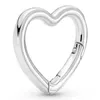 Löst ädelstenar Original Rose Ruthenium Me Styling Heart Round Connector Pärlor 925 Sterling Silver Charms Fit Fashion Armband DIY SMYELLT