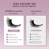 Groinney Cat Eye Lashes Faux Mink Eyelashes Winged End Tolongated Fake Soft Natural Long Full Strip 240407