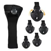 3PCS / Set Golf Head Covers Driver Fairway Wood Headvers pour les couvertures de protection des clubs de golf 240409