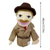 Brandman Puppet Hand Puppet Plush Children Soft Doll Talk Show Party Props Christmas Doll Plush Toys Puppet Kids Gift 240415