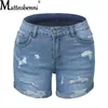 Women's Shorts 2023 New Summer Womens Denim Shorts Casual Fashion Loose Hole Jeans Shorts With Pockets Cool Women Strt Denim Booty Shorts Y240420