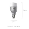 Contrôle Nouveau en stock Original YeeLight Blue II LED Smart Bulb (couleur) E27 9W 600 Lumens Light Smart Phone WiFi Télécommande