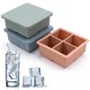 100 Food Grade Silicone Ice Cube Popsicle Maker Forme Facile à éliminer le plateau résistant Été CBE 240412