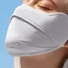 Bandanas Summer UV Sun Protection Cykling Silk Face Mask Justerbar andningsbara bandana män Kvinnor som jaktar Sports Scarf