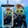 Opbergtassen waterdichte mobiele telefoon zaktelefoon strandaccessoires voor vrouwen onderwaterbeschermer zwemmen snorkelen