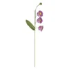Fleurs décoratives tricoter le crochet fleur bouquet à la main à la main multicolore fille cadeau gaine de laine créativité orchidée bole