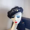 Beretten lente en herfst gaas holle authentiek ademende gevlochten baret winkelen buitenkleding fashion trend millinery