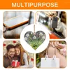 Garden Decorations Special Friend Heart Hanger Acrylic Decor Rope Design Decoration Tool For Balcony Bedroom Lawn Backyard