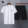 Designer new men's sportswear, fashion brand men's sportswear Men's two-piece sportswear style suit,