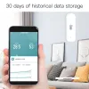 Контроль Tuya Zigbee Tempry и влажность Термометр Smart Life Monitoring App Напоминание через Alexa Google Home Zigbee Gateway