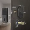 Contrôle application TTLOCK Smart Lock Entrée sans touche Lock de porte à pèleter impassible avec clavier Biométrique Empreinte digitale Remote Contrôle Auto Lock