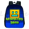 Bags Games Geometry Dash Backpacks Angry Geometry Kindergarten Rucksack Small Schoolbag Children's Backpack Boys Girls Bookbag Gifts