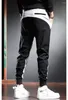 Pantalon masculin Streetwear Hip Hop Joggers Hommes Ribbons Men Ribbons Cargo Poches Track Tactical Casual Male Panton Sweatpant K181