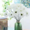 Flores decorativas Planta ornamental artificial Gerbera Jamesonii Kniphofia Uvaria Falsa Bonsai Home Office decorar