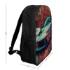 Backpack Passionate Sports Sports Unissex Neon Colorido Pintura de Backpacks Estilo Bolsas High School Rucksack Quality Rucksack