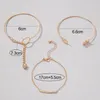 Brangle Huatang 3d Relief Butterfly Bracelet Bracelet Femme Femme Tree Piece Set 23544