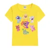 Smiling Critters Children TShirts Game Tee Shirt Kid Cartoons Kawaii Casual Clothes Anime Boy Girl Tops Short Sleeve 240409