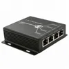 4 Port IEEE8023at 255W PoE Extender and Repeater for IP camera Extending Transmission Distance beyond 120m with 10/100M LAN Ports