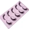 5 par Cat Eye Lashes Wispy Fake Fluffy Extensions False Eyelashe 240420