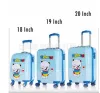 Carry-ons Kid 18 "20" Varigne de voyage Bouggage Suitcase Wheels Kids Trolley Sac de bagages Carryf Spinner Enfants roulant pour fille